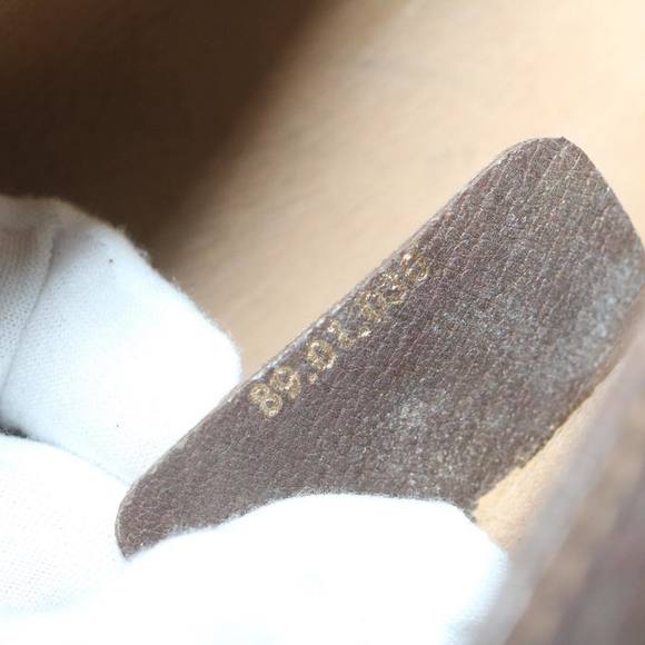 GUCCI GG Supreme Web Sherry Line Clutch Bag PVC Beige 89 01 030 Auth 65174 - Picture 12 of 16